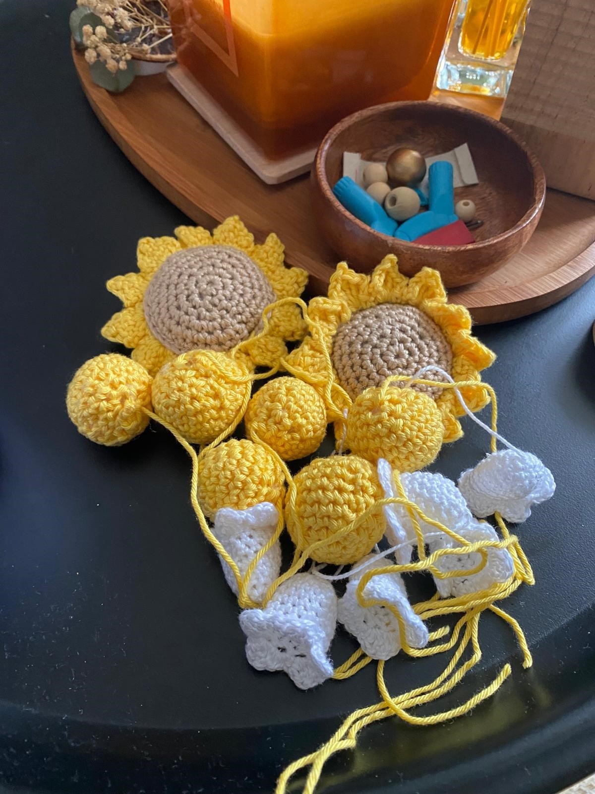 fleurs au crochet